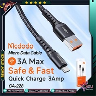 Mcdodo CA-2281 3A QC4.0 Quick Charge Micro USB Data Cable