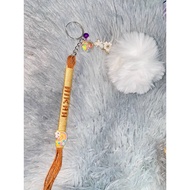 Camellia Charm Handmade Nama Keychain Benang Kait (DIY)
