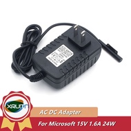 15V 1.6A 24W Charger for Microsoft Surface GO/ Book / Pro4 M3 Portable 1824 1736 1735 Power AC Adapt