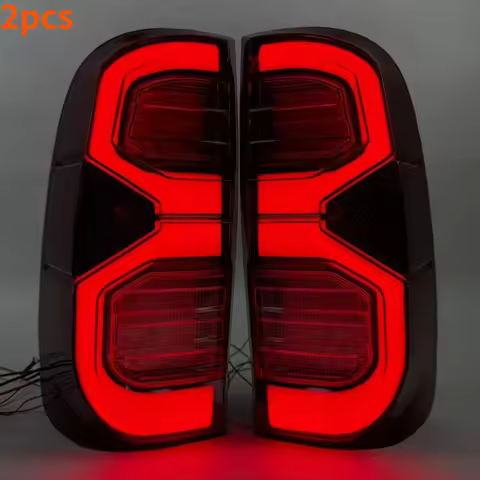 04-15 For HILUX VIGO tail light HILUX VIGO modification LED tail light red version brake light