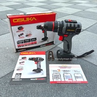OSUKA สว่าน สว่านแบตเตอรี่ สว่านไร้สาย รุ่น OCHD802-N (ตัวเปล่า) 20V ไร้แปรงถ่าน 3 ระบบ มีระบบเจาะกร