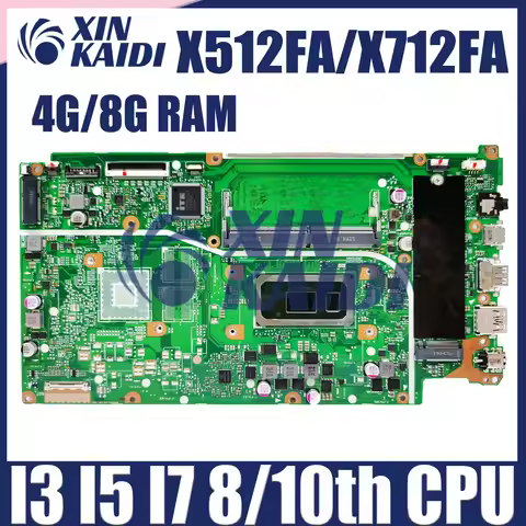 For ASUS VivoBook X512 X512FA X512FB X512FC X512FFR X513FF X511FF X512FG X515FF X512FF Motherboard 1