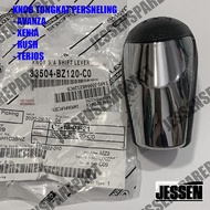 SHIFT KNOB CHROME TRANSMISSION GEAR STICK KNOB KHROM AVANZA XENIA RUSH TERIOS 33504-BZ120-C0