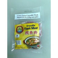 Frozen Crocodile Flank Meat (STEW)(250g). Buy 10pkt get 1pkt free= Total 11pkt at $100