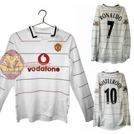 2003-05 Manchester United Third Kit – Retro Long Sleeve Football Jersey