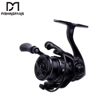 FISHINGFANS ORCA S2 Spinning Reel 5+1 Bearing 4kg Max drag Carbon Fiber