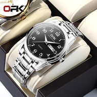 OPK new watch for men relo water proof original pang lalaki fashion casual stainless steel quartz wa