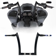 Motorcycle 1-1/2 inch 38mm horn handlebars to 1-1/4 inch bar For Harley Road King Fat Boy Breakout R