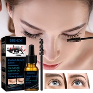 Hot Sale#EELHOE Castor Oil Eyelashe Essence Natural Thick Eyelashes Long Thick Curling Black Beautif