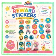 🌙✨⭐ 500 PIECES/ ROLL Reward Stickers l Motivational Stickers l Good Job Well Done l Brilliant Space 