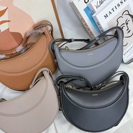 POLÈNE Numéro Dix半月包 polene 光滑岩石灰