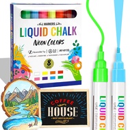 Hot Selling Erasable Coloured Liquid Chalk 8 Colors Water-Based Billboard LED Board Marker Pens 3mm 