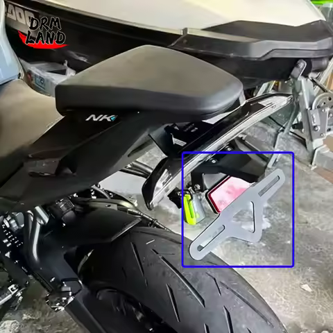 For 675SR 675NK 675 SR 675SR R Motorcycle Accessories License Plate Holder Rear Short Tail Stock Lig