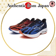 [Mizuno] Running Shoes Wave Rider 28 Jogging Marathon Training Sports Lightweight Responsive Thick-S