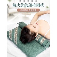 頸椎枕護頸專用枕頭睡眠睡覺勁椎艾草加熱敷決明蕎麥圓柱成人
