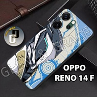 HP G51 - Latest OPPO RENO 14f procamera softcase - Flexible rubber material - robot Motif - OPPO REN