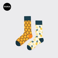 Long Socks Women Cute Socks Funny Socks Mismatched Pineapple