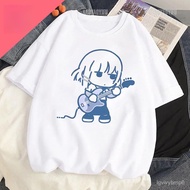 Anime BOCCHI THE ROCK Kemeja-T Hitori Bocchi Kelakar