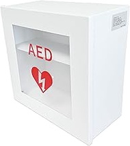 Plugsharge Non Alarmed AED Defibrillator Wall Mounted Storage Cabinet - 14.5'' x 7'' x 13.75'' Steel
