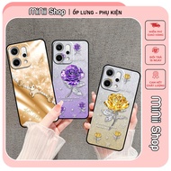 Oppo Reno 14 5G / 14 Pro 5G / 14F 5G case printed with beautiful flowers and cute horses embossed