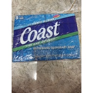 1 set of 8 boxes of Coast soap