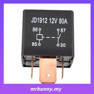 [MRBUNNY]Waterproof Heavy Duty Relay 4Pin DC 24V 12V 80A JD1912 Automotive Car Relay