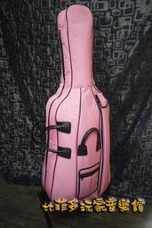 {亨德爾音樂-安畝提琴工作室}高品質大提琴厚琴袋防撞輕量--粉紅色-($1699)