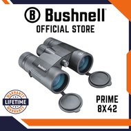 Bushnell Binoculars Prime 8x42 + FREE Pelican Flashlight Keychain (BP842B) - Limited Lifetime Warran