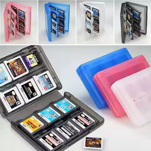 28-in-1 Game Card Case Compatible Nintendo NEW 3DS / 3DS / DSi / DSi XL / DSi LL / DS / DS Lite Cart