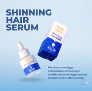Welldone Shinning Hair Serum 20ml - Welldone Serum Rambut 20ml