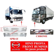 J125S08 HINO PROFIA FRONT BUMPER SPRAY OR CHROME