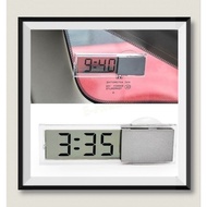 JAM kereta Durable Auto Car Ornaments Digital LCD Display Electronic Clock Jam kereta With Sucker