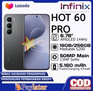 infinix HOT 60 PRO NFC Ram 16+256 Main camera 50MP. Baru segel pabrik