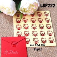 [Ready Stock] Wedding Stickers/ Hello Kitty Wedding Stickers/ Double Happiness