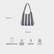 ELLE(Elle) | Versatile Canvas Tote Bag