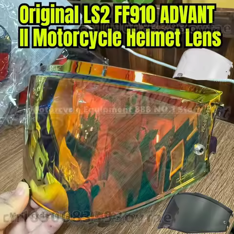 Original for LS2 FF910 ADVANT II Motorcycle Helmet Transparent Lens ADVANT II Electronic Red Visors