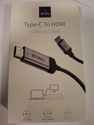 二手type C 轉HDMI線
