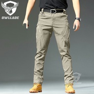 EAGLADE กางเกงสินค้าที่มีกลยุทธ์สำหรับผู้ชายสีฟ้า Ix9 A01