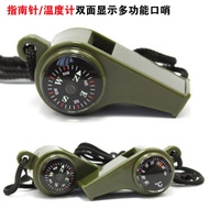 Whistle Referee Whistle Lifesaving & Whistle Outdoor Whistle Multifunctional Compass Three-in-One Wh