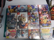Nintendo Switch game pokemon dragon ball Zelda marvel
