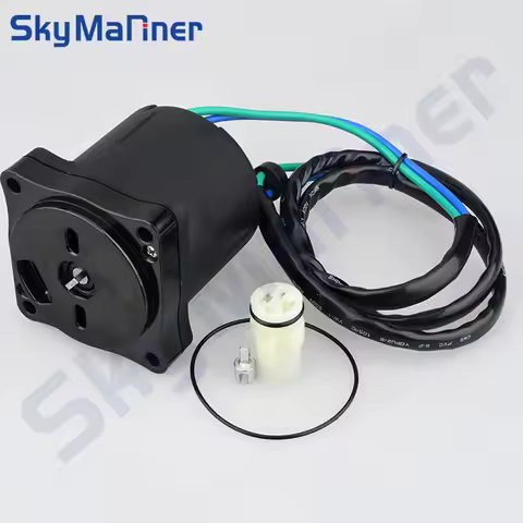 38100-87L10 Trim Motor 12V For Suzuki Outboard Motor DF70 DF85 DF90 with Round Wire Socket 38100-87L