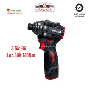 Máy chuyên vít có búa Pin 4Cell 18V DRAMA D5818 Lực siết 160Nm Động Cơ Không Chổi Than