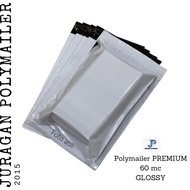 Plastik White 5cm 60mc - Polymailer Polybag pack 25x35 1 100pcs Amplop