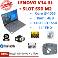 PROMO Laptop LENOVO V14-IIL/ Core i3-1005/ 4GB/ 1TB+slot ssd/ 14" FHD