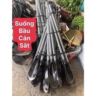 Gourd spade with iron handle, 1 meter long (large spade)