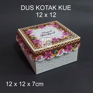 [10 Pcs] SNACK BOX 12X12 / BOX CAKE BOX 12 X 12 PAPER CAKE BOX 12cm