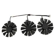 ☀3Pcs/Set PLD09210S12HH,GPU VGA Cooler,Video Card Fan,For ASUS STRIX R9 390X/390 RX480 RX580 GTIJnQ
