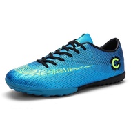 High Quality Men Football Boots Summer New Professional High Ankle Soccer Shoes FG/TF Outdoor Sport 