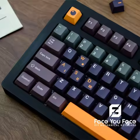 GMK 129 Keys/set Resonance Cherry Profile PBT Keycaps for Mechanical Keyboard Dye Sublimation Gaming