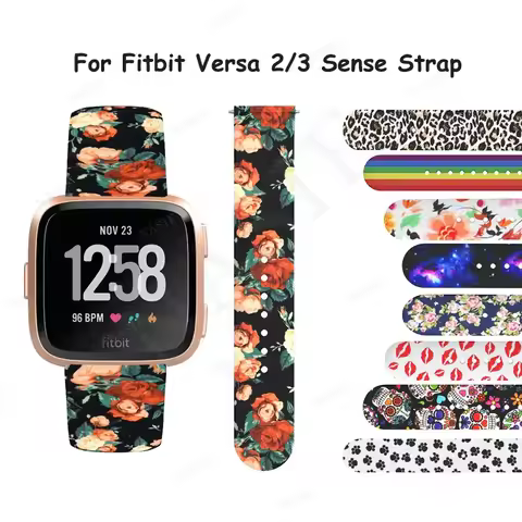 correa Band For Fitbit Versa 3 4/ Versa 2 / Versa Lite Watch Band Bracelet Colorful Wristband Smart 